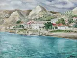 Dan Ialomiţeanu, Balcic, ulei pe pânză