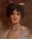 George Demetrescu-Mirea, Inocență, 1919, ulei pe pânză