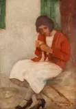 Ipolit Strâmbu, Cusătoreasă