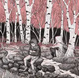 Alex Horghidan, Forest Friends, 2017, tuș și marker pe hârtie