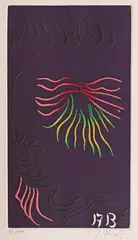 Jacques Hérold, Floare, cromolitografie