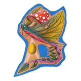 Filip Letinu, The Golden Egg, 2023, paste-up, acrilic și pix pe pfl