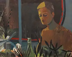 Eugen Roșca, Interior, 2015, ulei pe lemn