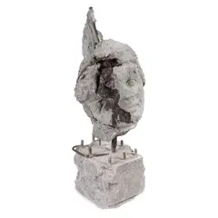 Reminiscence of Ares by Adrian Piorescu, 2022, ciment, fier, offered Sep 2023