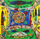 Ștefan Pelmuș, Bolta, 2008, ulei pe pânză