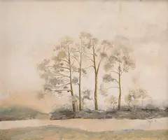 Marcel Bejgu, Solitudine, 1995, ulei pe pânză