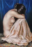 Mişu Teişanu, Intimitate, pastel pe hârtie