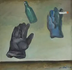 Repaos by Dan Hatmanu, ulei pe pânză, sold Sep 2023