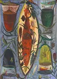 Ștefan Pelmuș, Nimb, 2003, ulei pe pânză