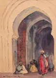 Stefan Popescu, Intrarea în moschee