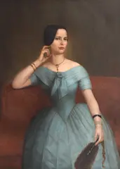 Endre Kovary, Portret de contesă, 1895, ulei pe pânză