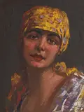Theodor Cateliu, Țărăncuță cu basma galbenă