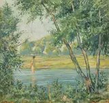 Iosif Steurer, Pe malul lacului