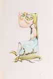 Jules Perahim, Nun, cromolitografie