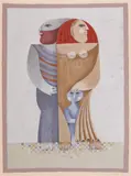 Samy Briss, Familie, cromolitografie