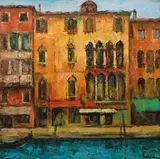 Veneția by Virgiliu Demetrescu Duval, ulei pe pânză, sold Jul 2023