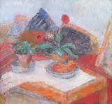 În salon by Gheorghe (Ghiță) Popescu, ulei pe pânză, offered Jul 2023