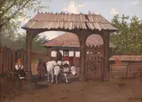 Ion Doboşariu, Plecarea la câmp, ulei pe carton