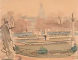 Max W. Arnold, Vedere din Jardin du Luxembourg