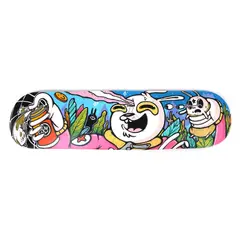 3rd Eye by Coon One, 2023, acrilic pe placă de skateboard, offered Jul 2023