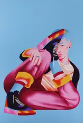 Andrei Nicolescu, Funky Lifestyle, digital painting, inkjet