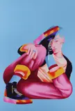 Andrei Nicolescu, Funky Lifestyle, digital painting, inkjet