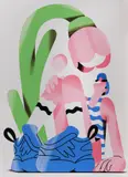 Daniel Strugariu, In Bloom, 2023, digital painting, exemplar 1/2