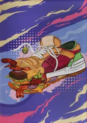 Bianca Jelezniac, Hungry, digital painting, inkjet