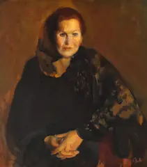 Spaniolă (Portretul lui M.D.) by Corneliu Baba, 1984, ulei pe pânză, offered Jul 2023