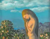 Adolescență by Sabin Bălașa, 1986, ulei pe pânză, sold Jul 2023