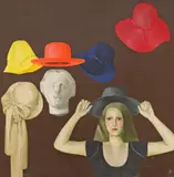 Ileana Szasz, Pălării, ulei pe pânză