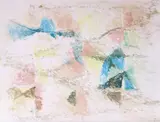 Grădină by Gheorghe Iacob, 1998, acuarelă pe hârtie, offered Jul 2023