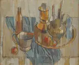 Mihai Mănescu, Vasul de alamă, ulei pe pânză