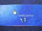 Florin Ciulache, Welcome, 2007, ulei pe pânză