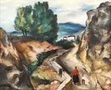 Adam Bălţatu, Drumul spre casă, sfârșitul anilor 1930, ulei pe pânză