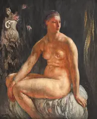 Mihail Simonidy, Intimitate, 1924, ulei pe pânză
