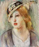 Gheorghe Ionescu Sin, Tânără cu pălărie