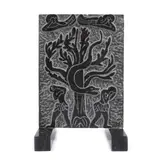 Milița Petrașcu, Adam și Eva, marmură neagră