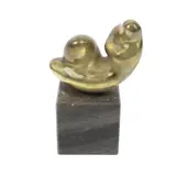 Nud (II) by Marcel Guguianu, bronz, sold Jun 2023