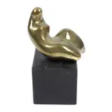 Nud (IV) by Marcel Guguianu, bronz, sold Jun 2023