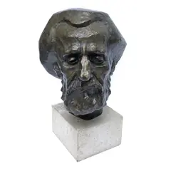 Gheorghe Vartic, Portretul lui Vasile Voiculescu, bronz