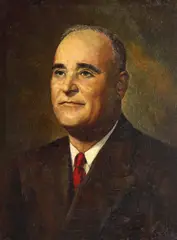 Radu Drăgoescu, Portretul lui Gheorghe Gheorghiu-Dej, anii '50, ulei pe pânză