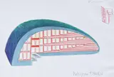 Paul Neagu, Archigram, 1998, offset color, exemplar unic