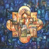 L'été by Petre Velicu, ulei pe pânză, sold May 2023