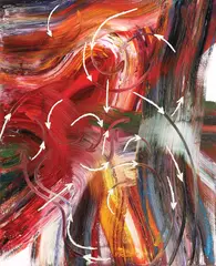 Constantin Rusu, Gând despre lumină (IV), 2017, ulei pe pânză