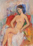 Ion Musceleanu, Nud în interior