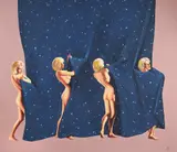 Bogdan Teodorescu, The First Post-modern Day of Marilyn Monroe, 2009, acrilic pe pânză