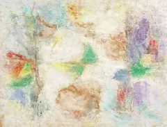 Gheorghe Iacob, Fluturi, 1998, acuarelă pe hârtie manuală