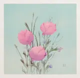 Nicolae Sîrbu, Simple scrisori, 1994, acrilic pe pânză lipită pe carton
