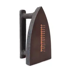 Cadeau by Man Ray, cast iron, steel tacks, sold Apr 2023